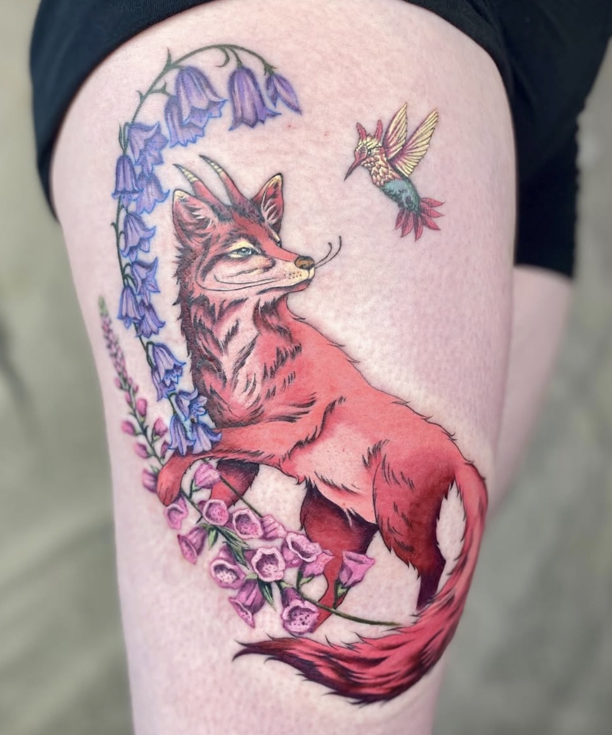 Rachel specializes in color realism and watercolor tattoos — tattoo by Rachel, tattoo artist in Los Angeles (portfolio 13)